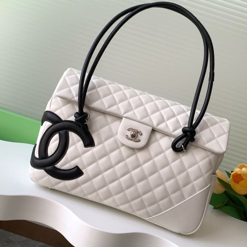 Ch**el top handle bags